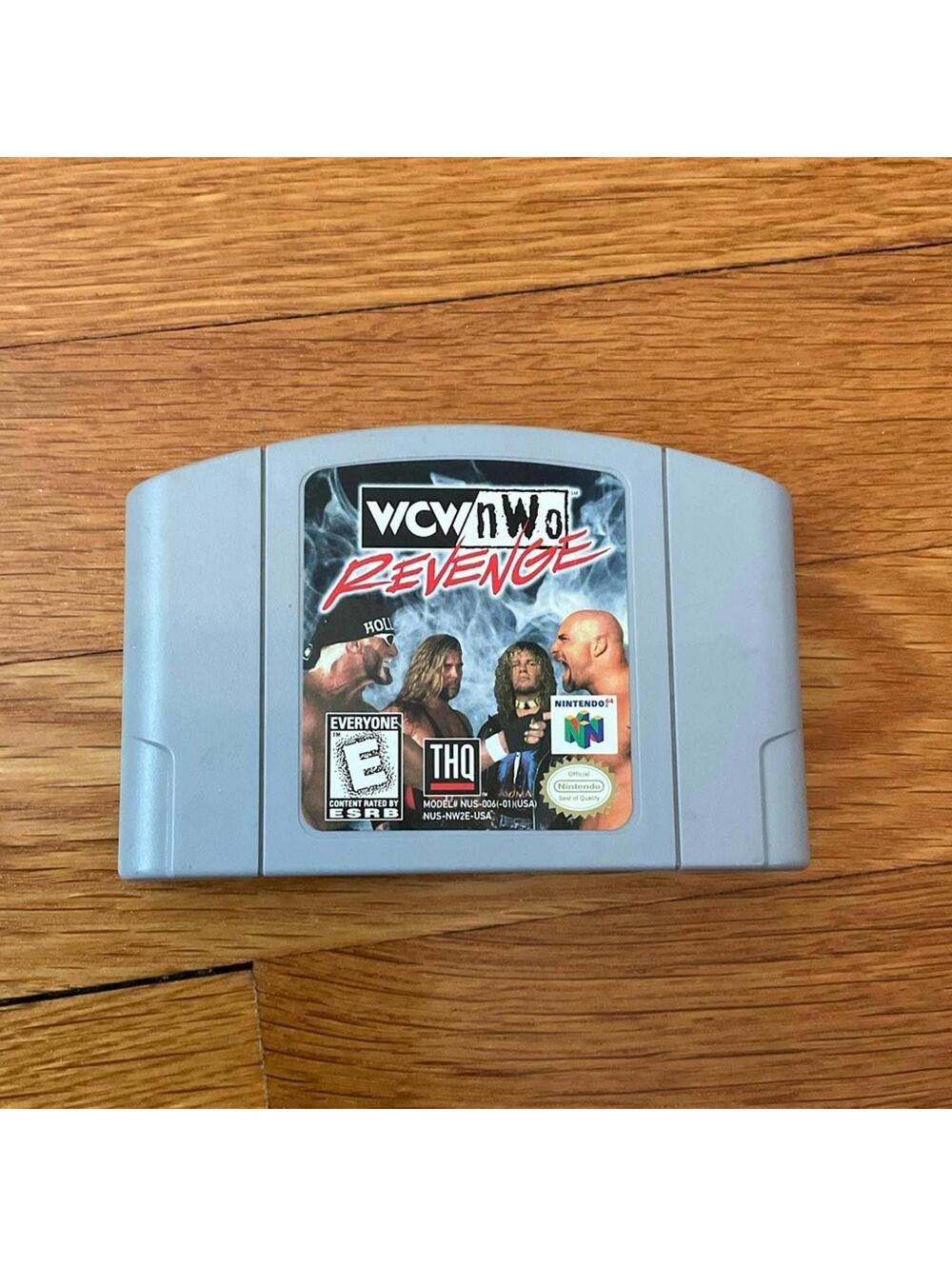 Vintage Nintendo 64 WCW/ NWO Revenge cartridge